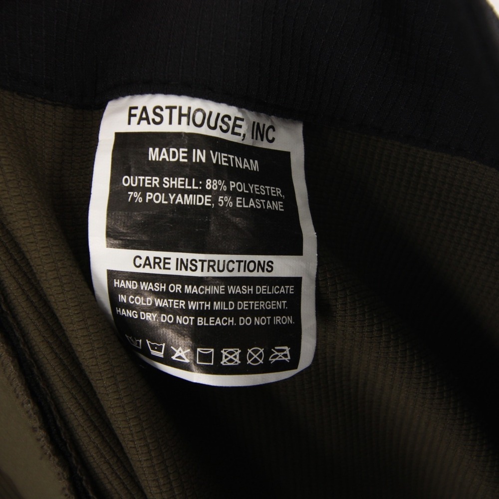 Fasthouse Crossline 2 Shorts Mens 36 Olive Green Mountain Bike MTB Cycling - Picture 8 of 8